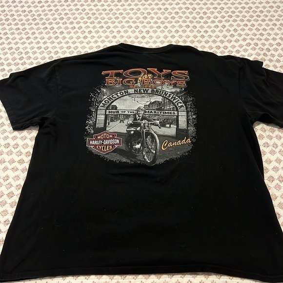 Harley Davidson Motorcycles Toys for Big Boys New Brunswick Canada T-shirt 2XL - Picture 2 of 11